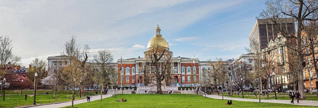 Massachusetts State House in Boston